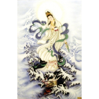 Tranh Đá Quý Truyền Thần - Linh Phật TG0066